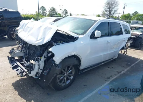 2018 Dodge Durango Sxt Awd z USA, uszkodzony, nr VIN 1C4RDJAG4JC317549